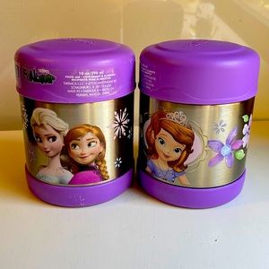 girl Lunch container 4 inches high